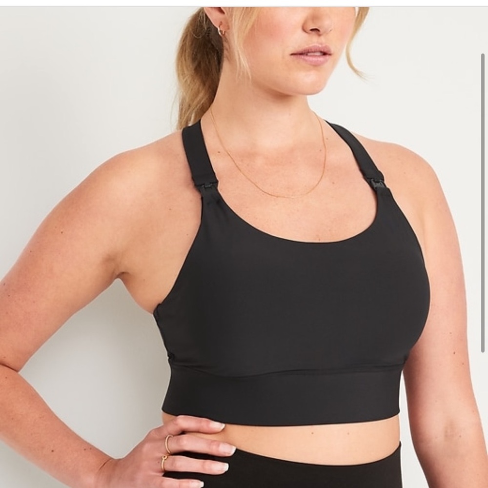 3 - Maternity PowerSoft Nursing Sports Bras